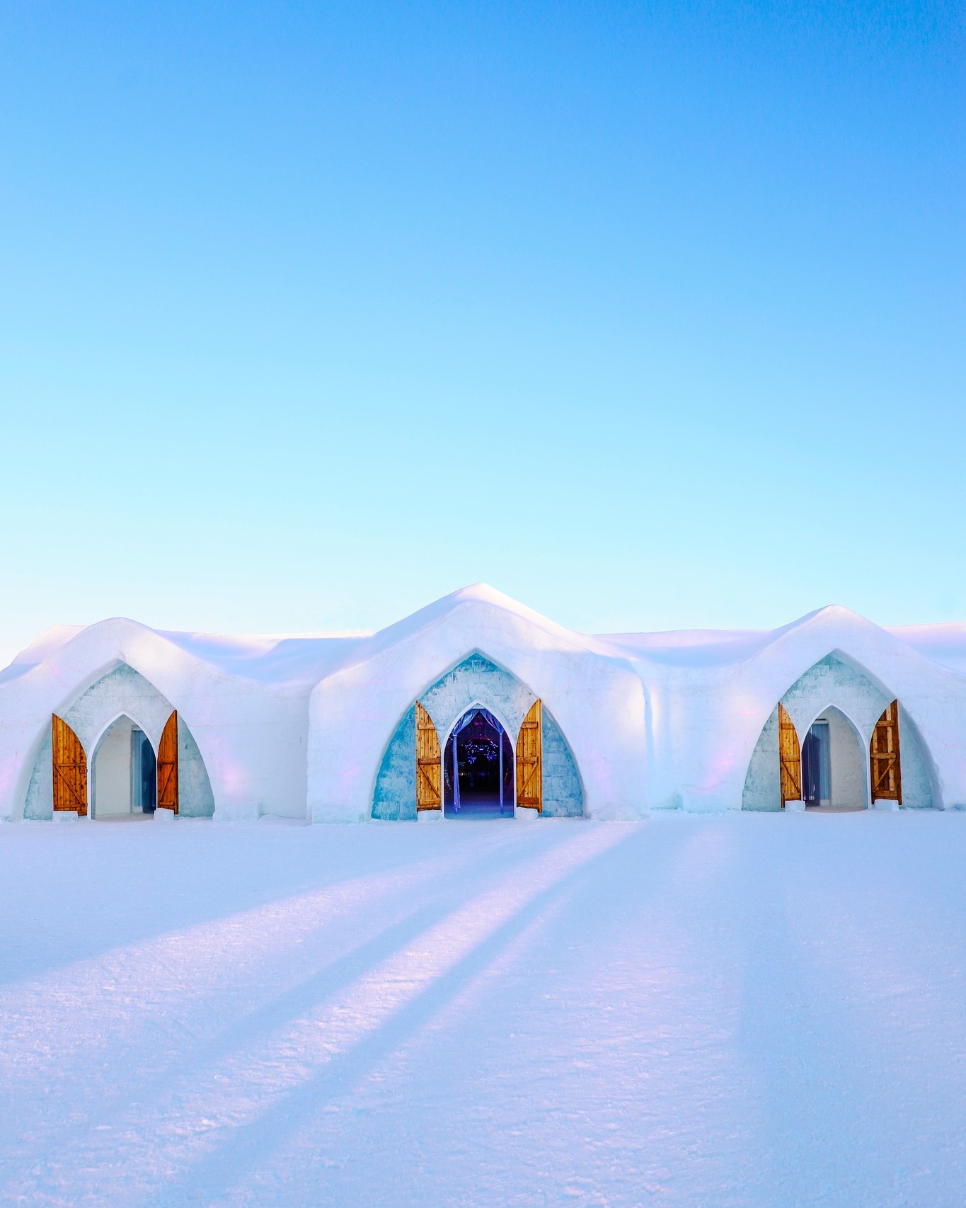 hotel de hielo en Quebec City