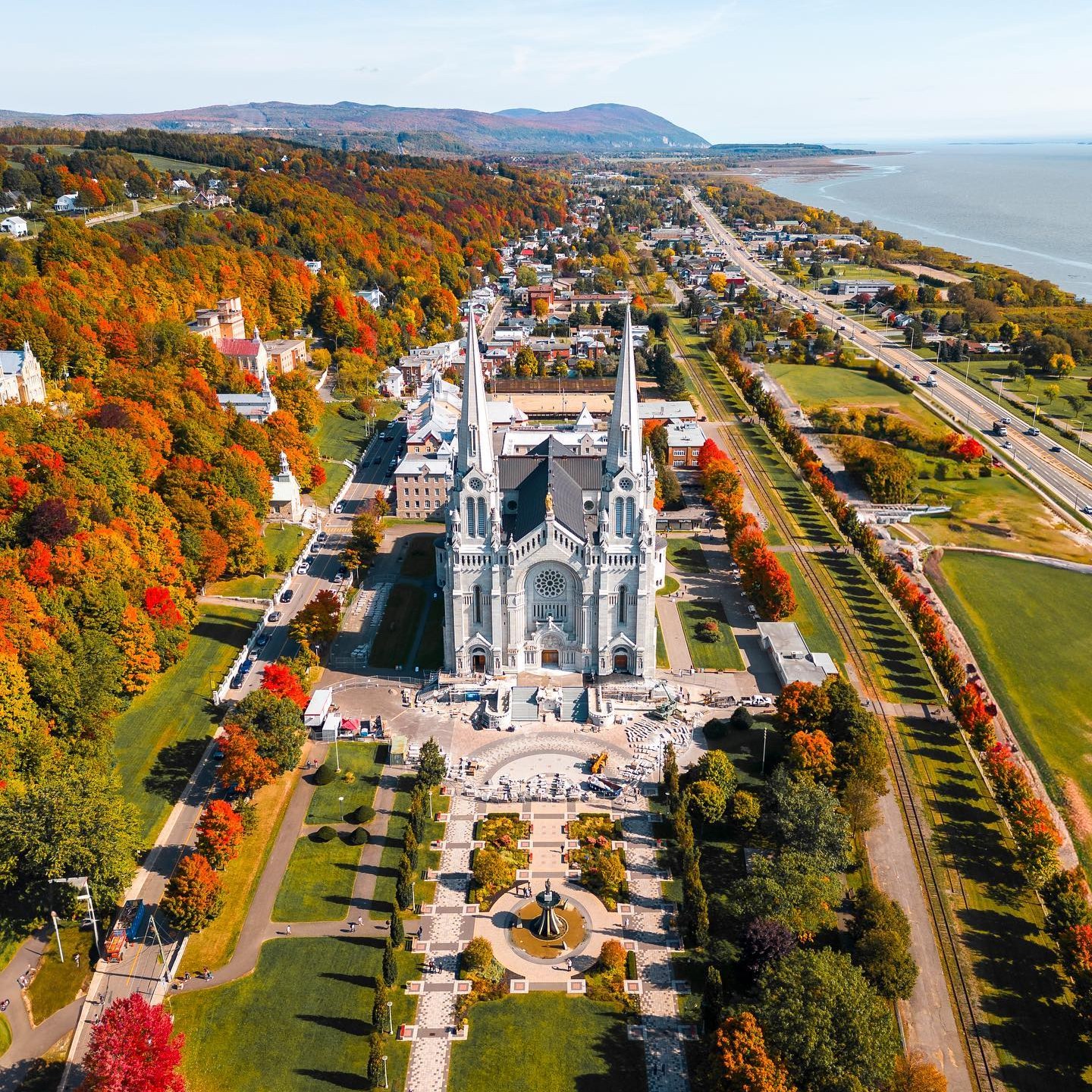Quebec durante el otoño