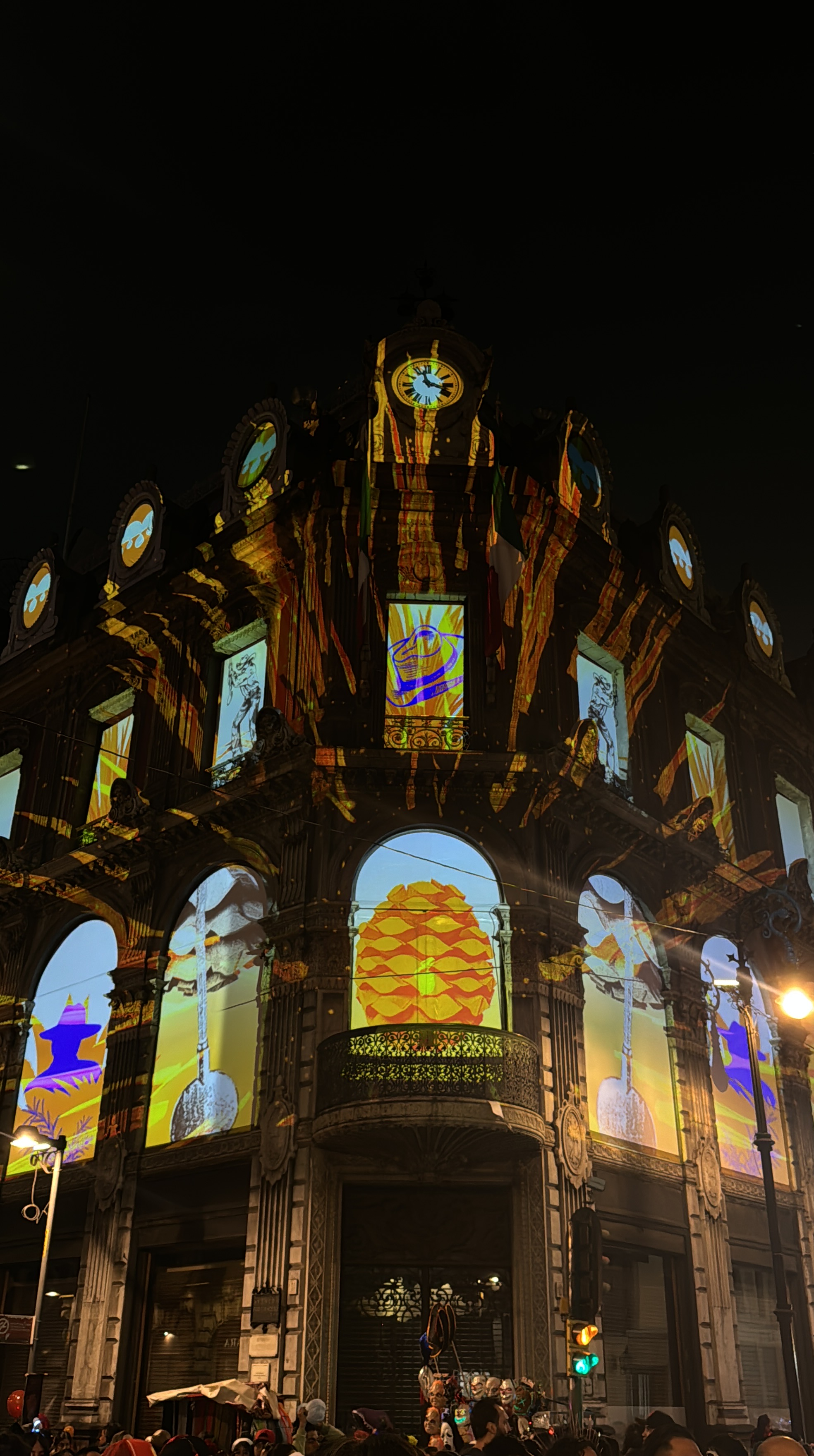 eternos por amor video mapping