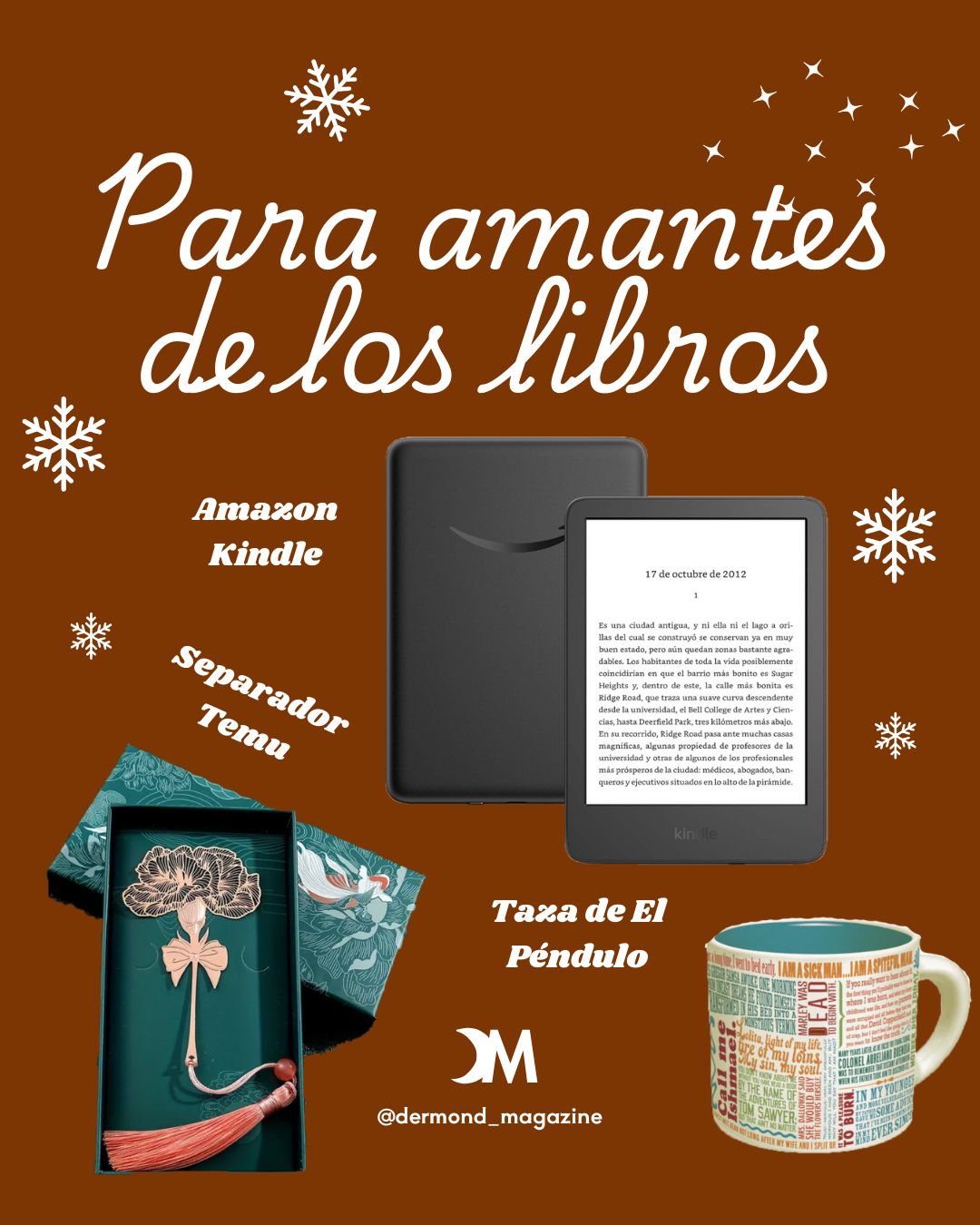 Lista de regalos navidad 2024 libros