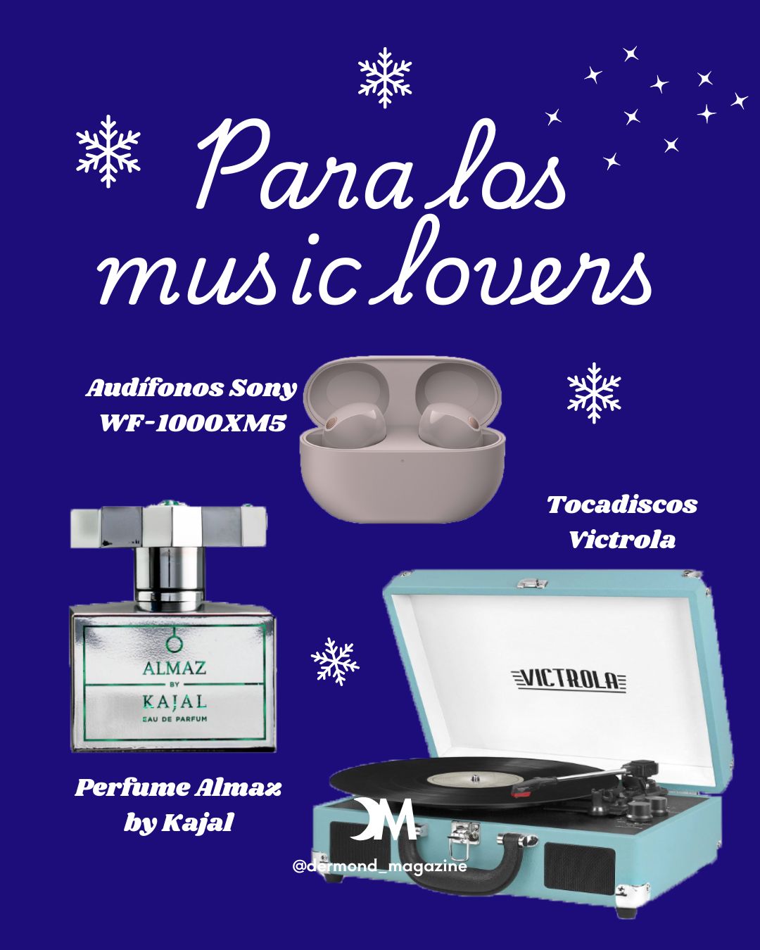 Lista de regalos navidad música