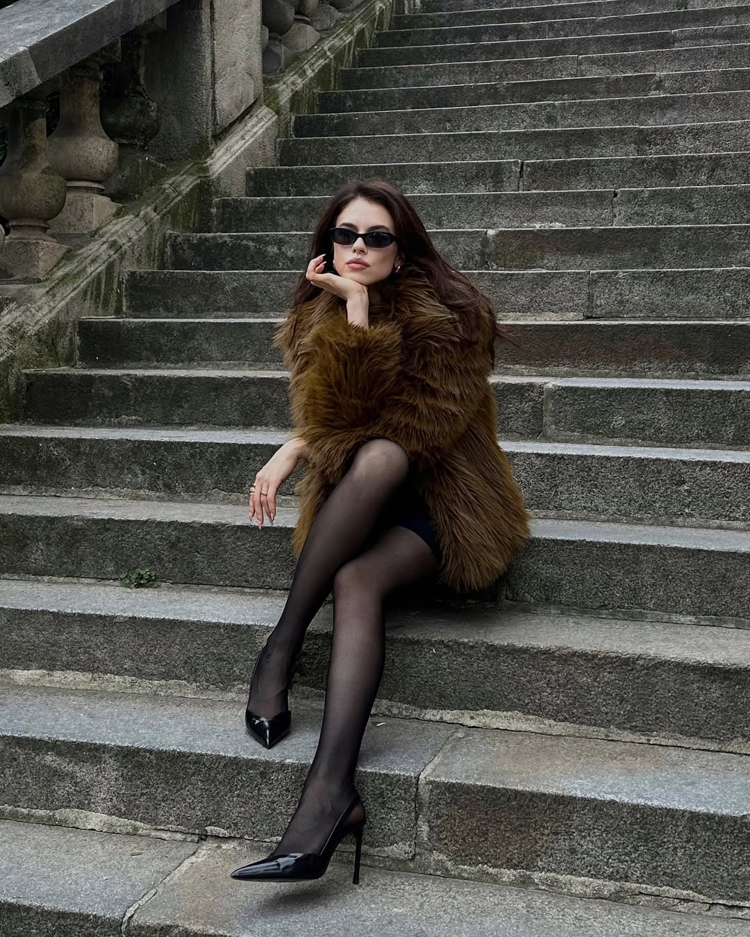 cómo llevar fur coats