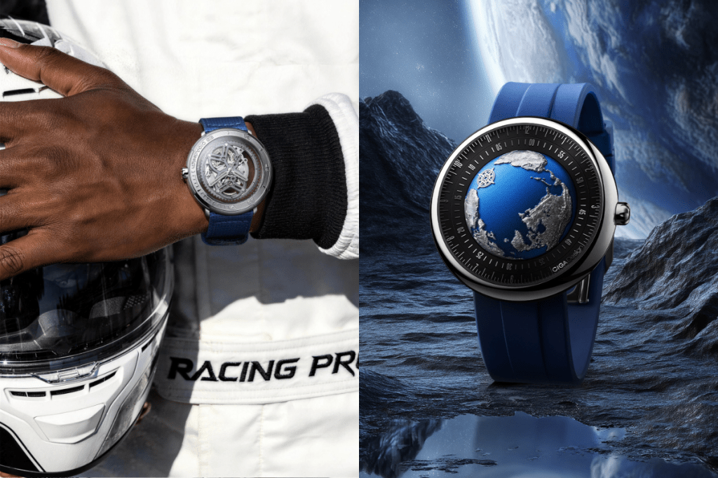 La elegancia de la maquinaria relojera de CIGA Design en tu&nbsp;muñeca